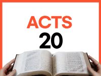 Paul's Final Farewell to the Ephesian Elders
